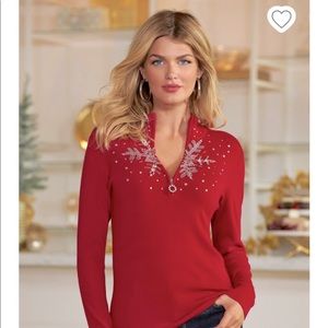 Boston Proper Christmas Sweater- never worn